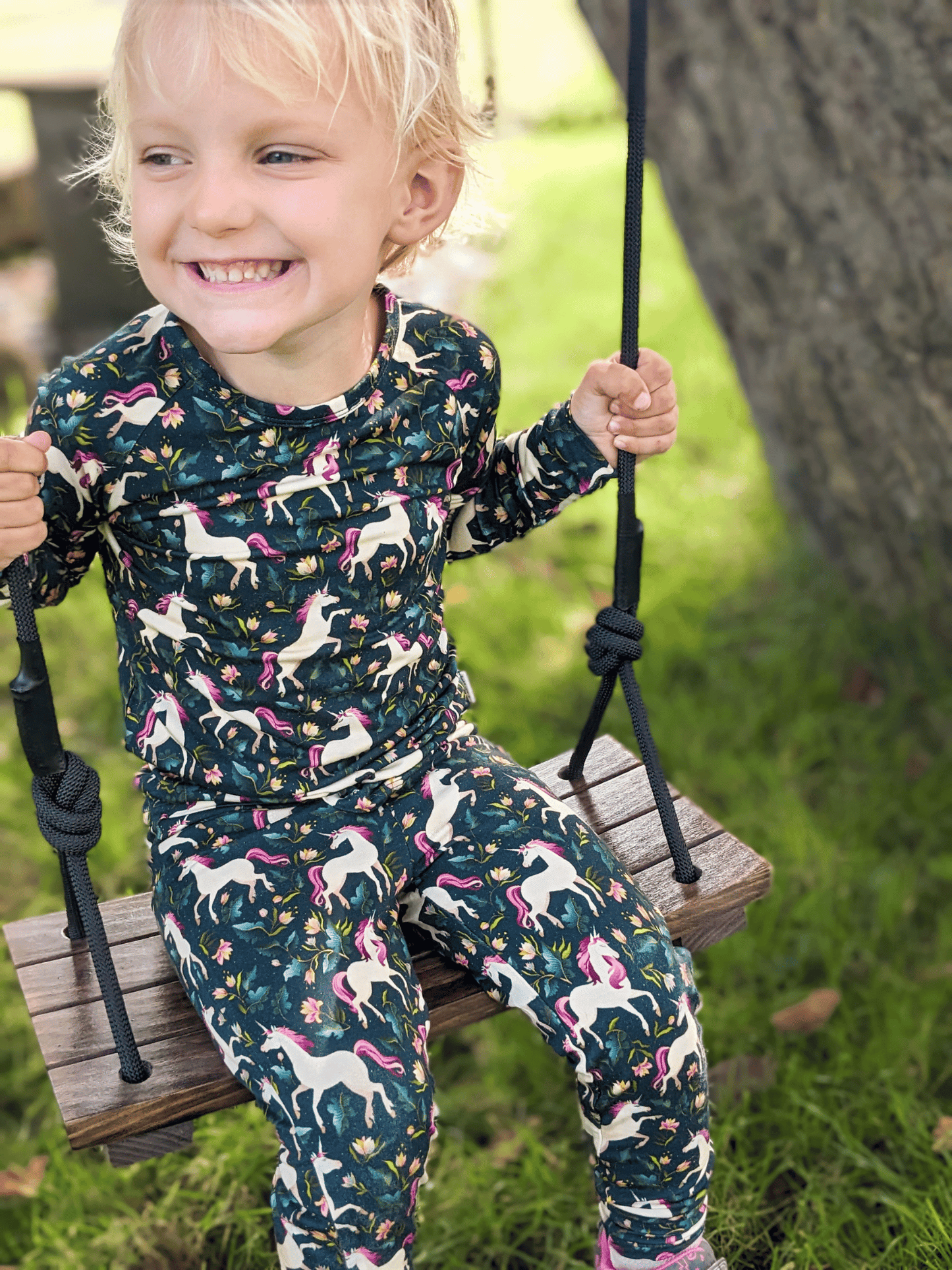 Unicorn Tapestry Pajama Set