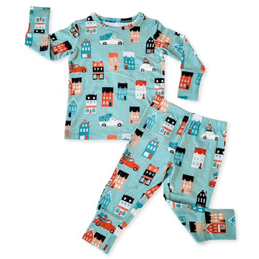 Dashing Home Pajama Set