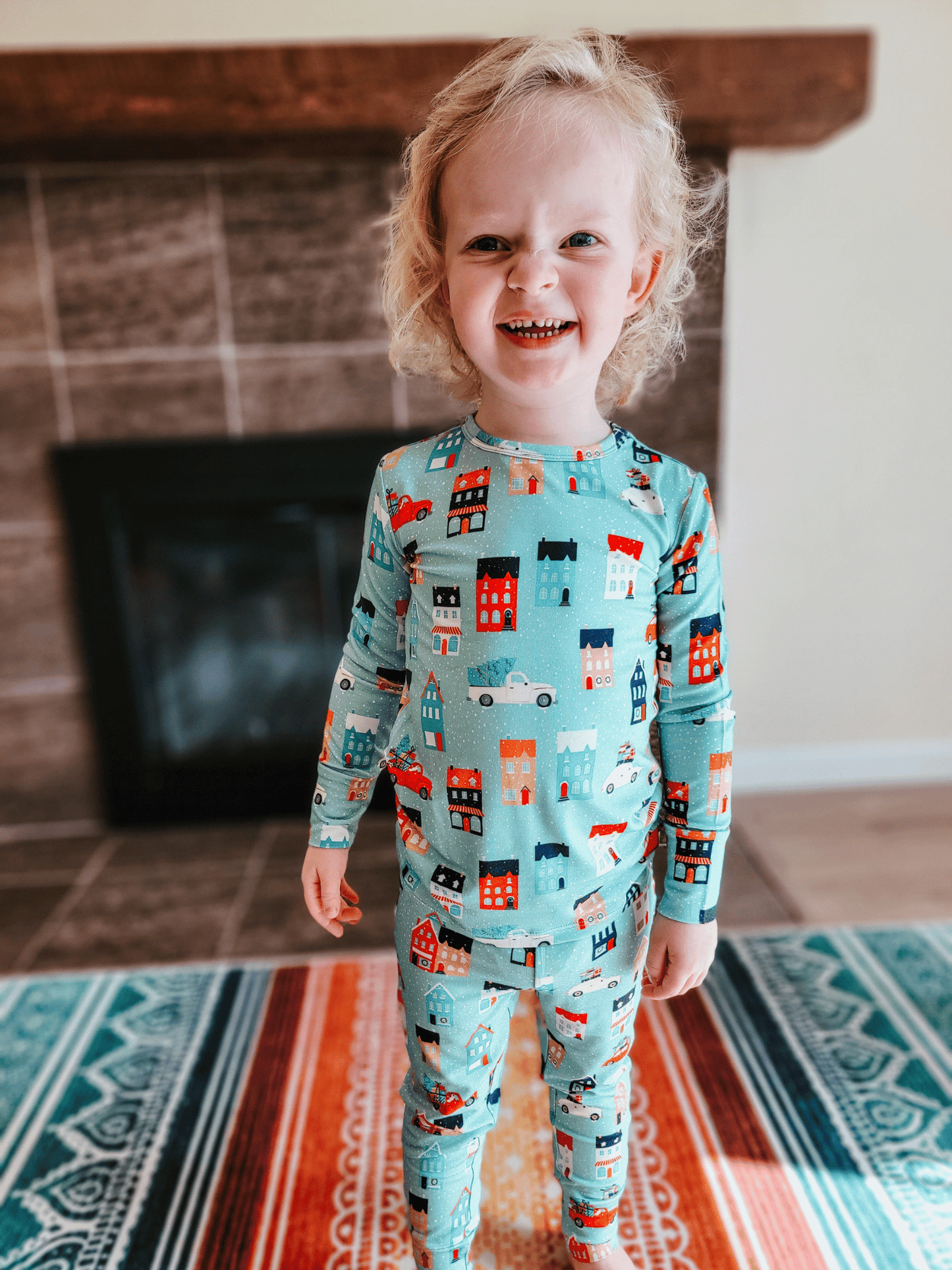 Dashing Home Pajama Set